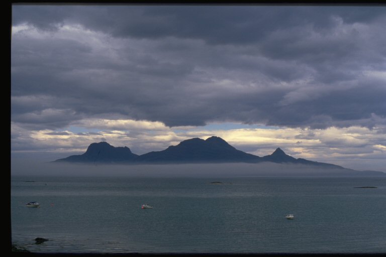 la costa Norvegese vicino a Bodo