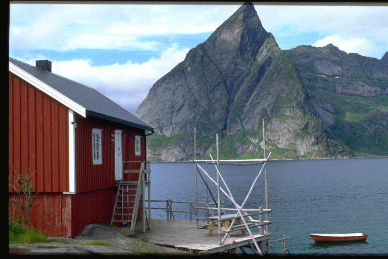 Le Lofoten in una foto: tra Reine e Hamnoy