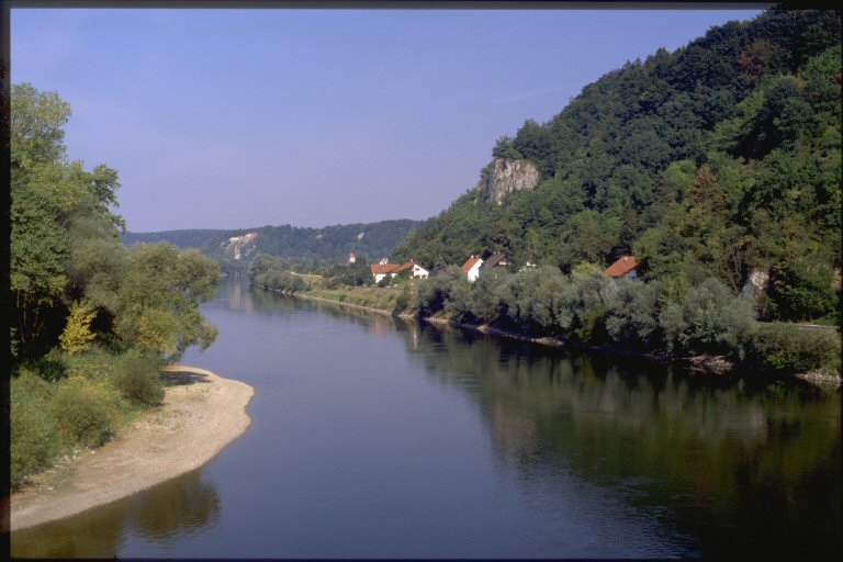 Il Danubio tra Regensburg e le gole di Weltemburg