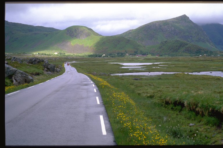 On the Road in Vestvagoy